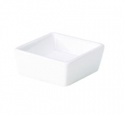 GENWARE PORCELAIN SQUARE DISH 6.4 X 2.5CM/ 2.5 X 1inch