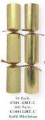 11inch GOLD MISTLETOE C CONTENT