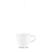CHURCHILL ALCHEMY FINE CHINA WHITE ELEGANT CUP 7OZ