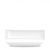 CHURCHILL ALCHEMY FINE CHINA WHITE BALANCE BUFFET BOAT DISH 25OZ