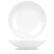 CHURCHILL ALCHEMY FINE CHINA WHITE BALANCE COUPE BOWL 176OZ