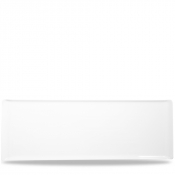 CHURCHILL ALCHEMY FINE CHINA WHITE BALANCE RECTANGULAR BUFFET TRAY 22.8X7.9inch