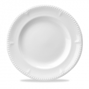 CHURCHILL SUPER VITRIFIED BUCKINGHAM WHITE PLATE 11inch