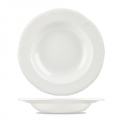 CHURCHILL SUPER VITRIFIED BUCKINGHAM WHITE PASTA BOWL 22OZ