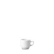 CHURCHILL SUPER VITRIFIED WHITE MAPLE MOCHA CUP 3.2OZ