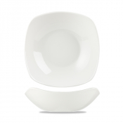 CHURCHILL SUPER VITRIFIED WHITE X SQUARED SQUARE BOWL 33OZ