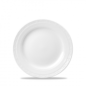 CHURCHILL SUPER VITRIFIED CHATEAU WHITE PLATE 6.5inch