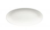 CHURCHILL SUPER VITRIFIED WHITE CHEFS' OVAL PLATE 11.8X5.9inch