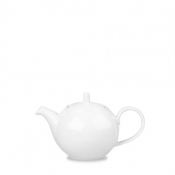 CHURCHILL SUPER VITRIFIED WHITE PROFILE TEAPOT 30OZ