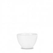 CHURCHILL SUPER VITRIFIED WHITE PROFILE SUGAR BOWL 8OZ