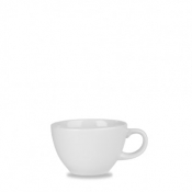 CHURCHILL SUPER VITRIFIED WHITE PROFILE COFFEE CUP 12OZ
