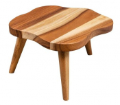 CHURCHILL WOOD LARGE ORGANIC STAND 10 7/8inchX5 3/4inch ZCAWLGST1