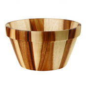 CHURCHILL ART DE CUISINE NATURAL ACACIA LARGE PLANT POT 10.8X5.9inch