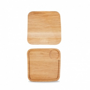 CHURCHILL ART DE CUISINE OAK WOOD SQUARE BOARD 10inch