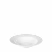 CHURCHILL SUPER VITRIFIED ISLA WHITE RIMMED BOWL 17.6OZ