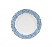CHURCHILL SUPER VITRIFIED ISLA OCEAN BLUE PLATE 8.3inch