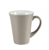 CHURCHILL ART DE CUISINE MENU SHADES SMOKE GREY FLARED MUG 12OZ
