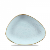 CHURCHILL SUPER VITRIFIED STONECAST DUCK EGG BLUE CHEF'S PLATE 10.4X8inch