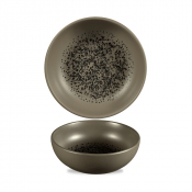 CHURCHILL ART DE CUISINE MENU SHADES CALDERA FLINT GREY BOWL 12OZ
