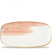 HOMESPUN ACCENTS CORAL CHEFS' OBLONG PLATE NO. 4 35.5 X 18.9