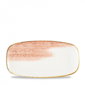 HOMESPUN ACCENTS CORAL CHEFS' OBLONG PLATE NO. 3 29.8 X 15.3