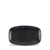 HOMESPUN CHROMA CARBON CHEFS' OBLONG PLATE NO. 1 20 X 12.1CM