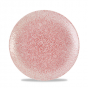 RAKU ROSE QUARTZ PINK COUPLE PLATE 21.7CM