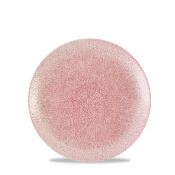RAKU ROSE QUARTZ PINK COUPLE PLATE 16.5CM