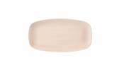 STONECAST CANVAS CORAL CHEFS O BLONG PLATE 13 7/8X7 3/8inch
