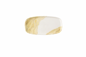 TIDE GOLD OBLONG CHEFS PLATES 11 5/8X5 7/8inch