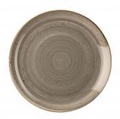 STONECAST GREY EVOLVE COUPE PL ATE 10 5/8inch