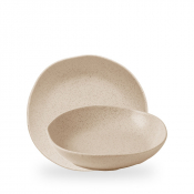STONECAST NUTMEG CREAM ORGANIC DEEP BOWL25CM 116CL 41OZ