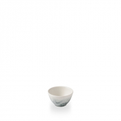 TIDE BLACK CONTOUR DIP POT 8.5CM 3 3/8inch 11CL 4OZ H:5CM