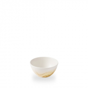 TIDE GOLD CONTOUR SNACK BOWL 13CM 5 1/4inch 40CL 14OZ H:6.5CM