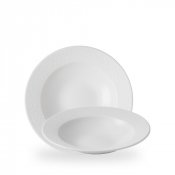 VIANA PROFILE RIMMED BOWL 24.9CM 9 3/4inch 50CL 17.5OZ