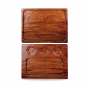 CHURCHILL ART DE CUISINE ACACIA WOOD DELI BOARD 12.6X9.4inch