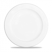 CHURCHILL ALCHEMY FINE CHINA WHITE PLATE 10.6inch
