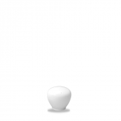 CHURCHILL ALCHEMY FINE CHINA WHITE SALT POT 2.4inch