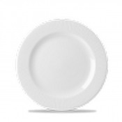 CHURCHILL SUPER VITRIFIED BAMBOO WHITE PLATE 8.4inch