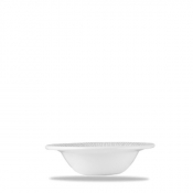 CHURCHILL SUPER VITRIFIED BAMBOO WHITE OATMEAL BOWL 9OZ