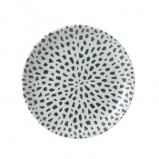 DUDSON TERRAZZO GREEN COUPE PLATE 8.5inch