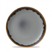 DUDSON HARVEST GREY COUPE PLATE 8.5inch