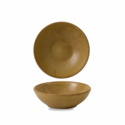 CHURCHILL SUPER VITRIFIED NOURISH PETRA SAND SHALLOW BOWL 9OZ