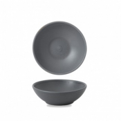 CHURCHILL SUPER VITRIFIED NOURISH SEATTLE GREY SHALLOW BOWL 9OZ