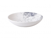 CHURCHILL SUPER VITRIFIED STUDIO PRINTS HAZE BLUE COUPE BOWL 15OZ