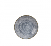 CHURCHILL SUPER VITRIFIED STUDIO PRINTS SLATE BLUE COUPE BOWL 15OZ