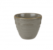 CHURCHILL SUPER VITRIFIED STONECAST PEPPERCORN GREY CHIP MUG 9.9OZ