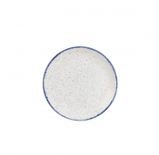 CHURCHILL STONECAST HINTS BLUE COUPE PLATE 6.5inch