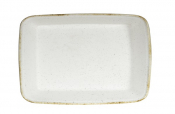 CHURCHILL SUPER VITRIFIED STONECAST HINTS BARLEY WHITE BAKING TRAY 123.2OZ