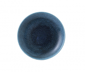 CHURCHILL SUPER VITRIFIED STONECAST AQUEOUS LAGOON COUPE PLATE 6.5inch